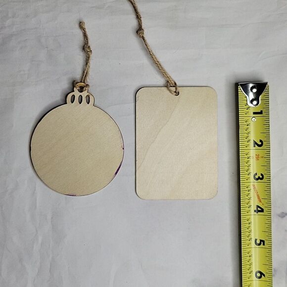 Set of 2 Handpainted Ornaments - Picture 3 of 3